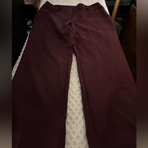 Alfani Deep Merlot Bootcut Trousers